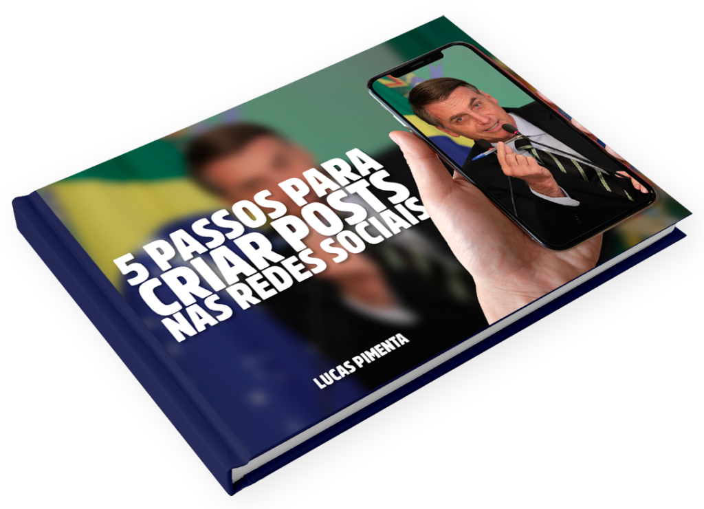 E-book gratuito de Marketing Político e Marketing Eleitoral para redes sociais de políticos