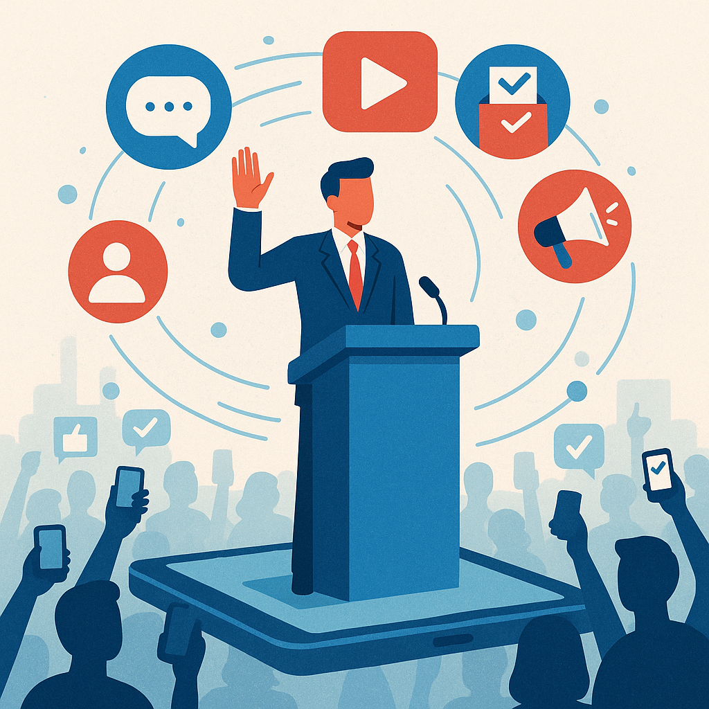 O que é marketing político: estratégias para influenciar e conquistar o eleitor.
