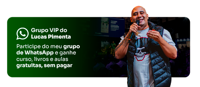 Grupo VIP de WhatsApp do Lucas Pimenta com curso, livros e aulas diárias gratuitas sobre Marketing Político e Marketing Eleitoral