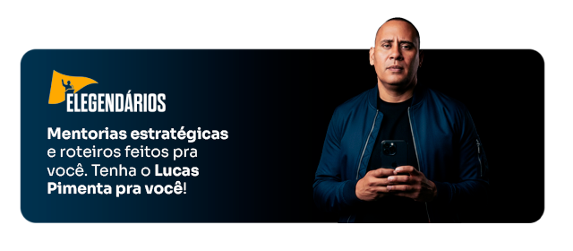 Elegendários do Marketing Político: tenha mentorias estratégicas e roteiros personalizados para você feitos por Lucas Pimenta. Tenha o melhor consultor em sua campanha ou mandato!