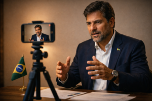 Marketing político nas redes sociais exige estratégia, coerência e controle de narrativa.